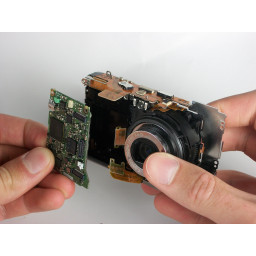 Разборка платы логики Canon Powershot SD880
